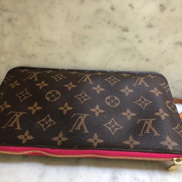 LOUIS VUITTON Pouchette Peony with Wristlet Strap 10 x 6 - Picture 7 of 17